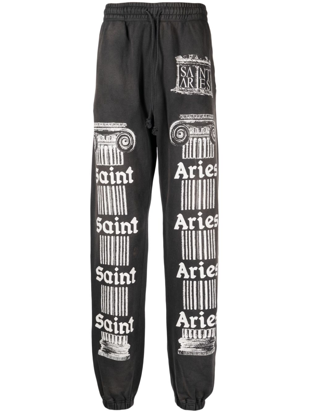 SAINT MXXXXXX Jogginghose mit Slogan-Print - Grau von SAINT MXXXXXX