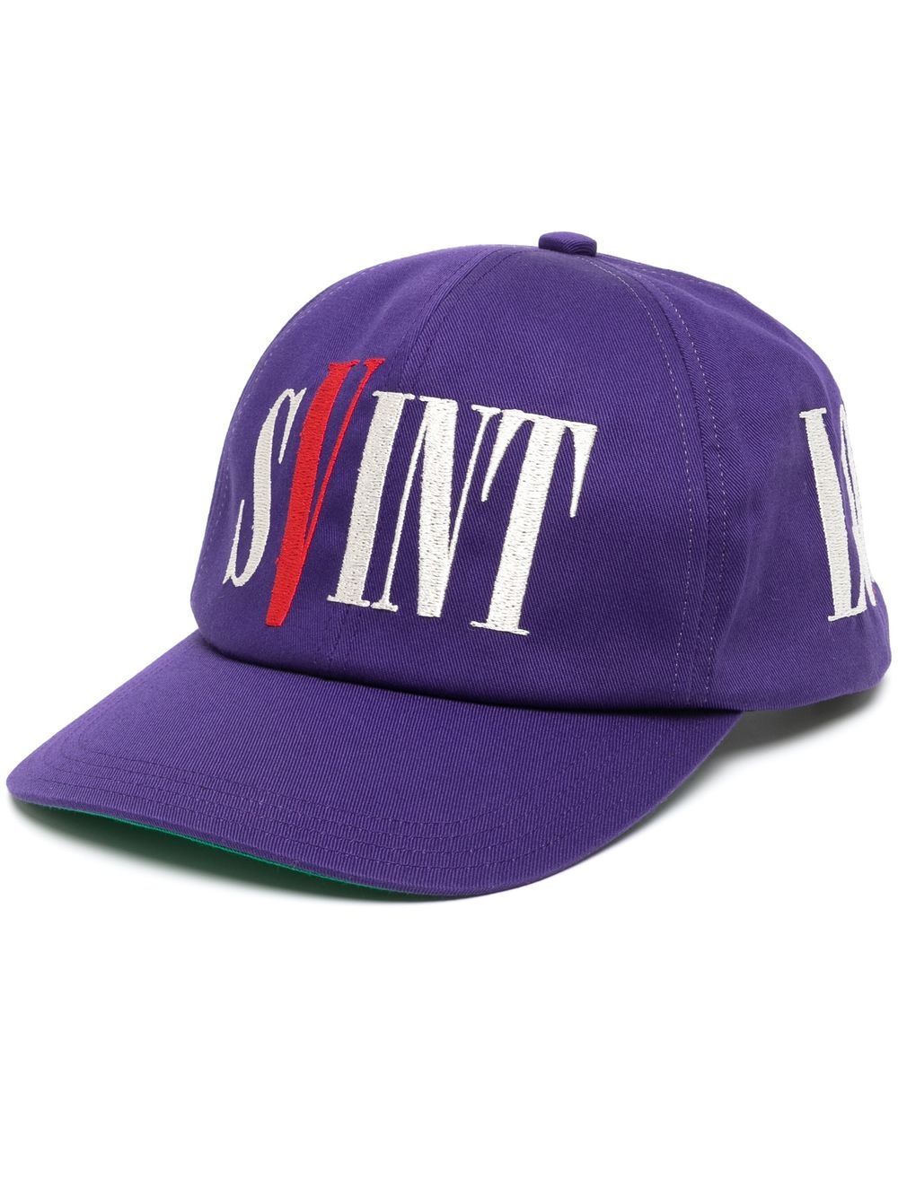 SAINT MXXXXXX x Vlone Baseballkappe mit Logo - Violett von SAINT MXXXXXX