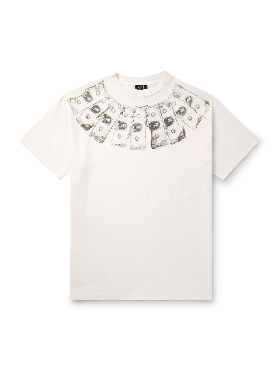 SAINT Mxxxxxx - A Future To Last Forever Printed Cotton-Jersey T-Shirt - Men - Neutrals - M von SAINT Mxxxxxx