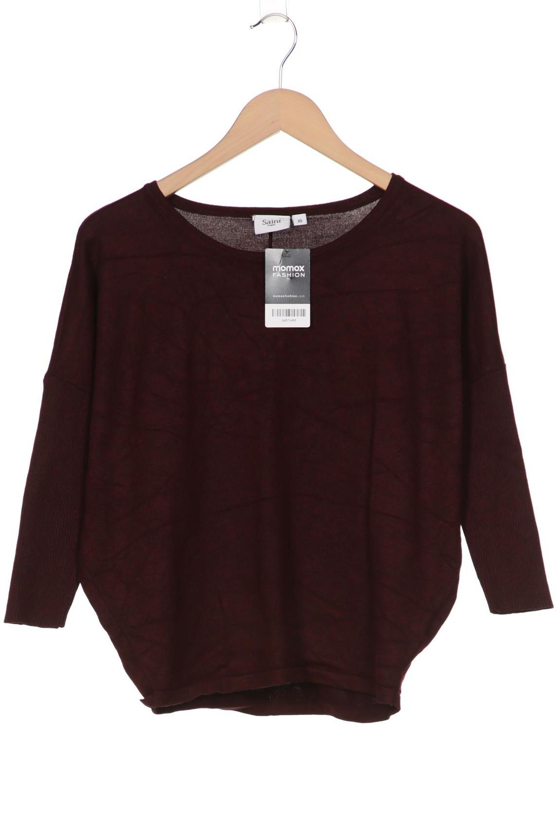 SAINT TROPEZ Damen Pullover, bordeaux von SAINT TROPEZ