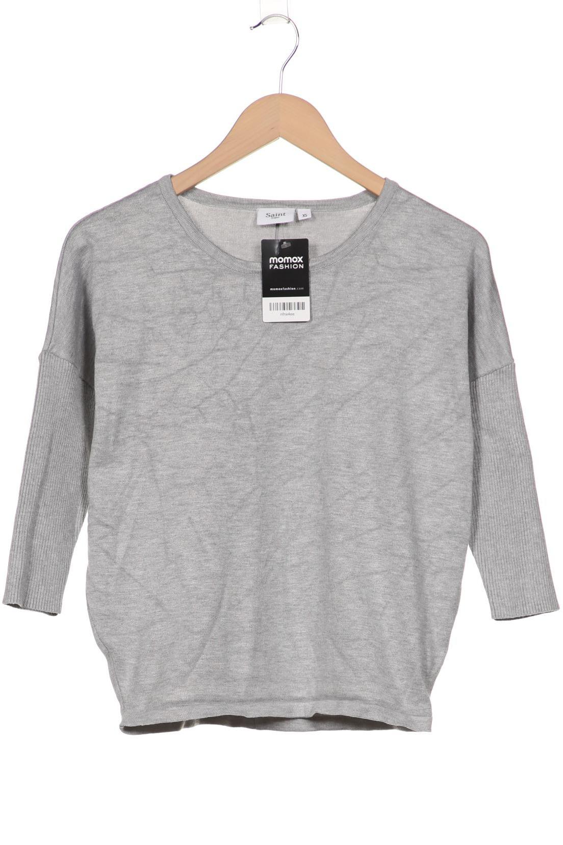 SAINT TROPEZ Damen Pullover, grau von SAINT TROPEZ