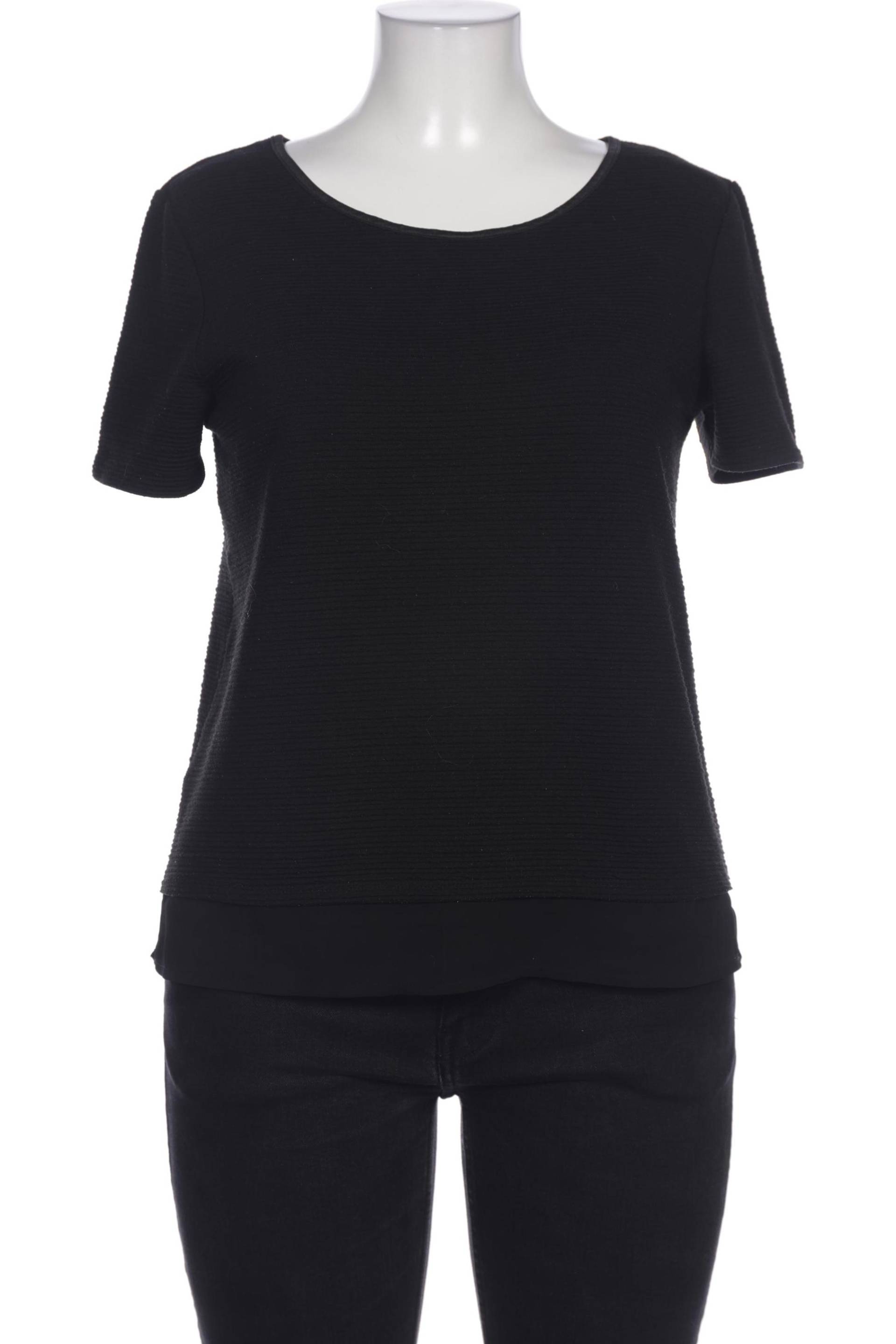 SAINT TROPEZ Damen T-Shirt, schwarz von SAINT TROPEZ