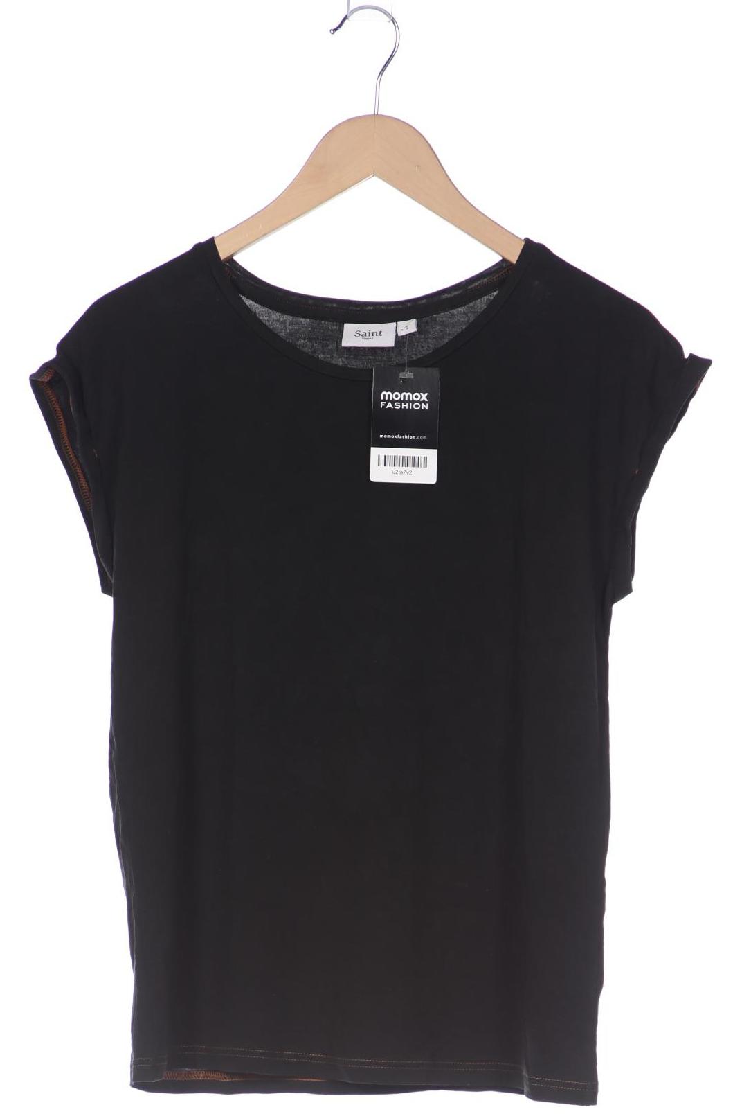Saint Tropez Damen T-Shirt, schwarz, Gr. 36 von SAINT TROPEZ