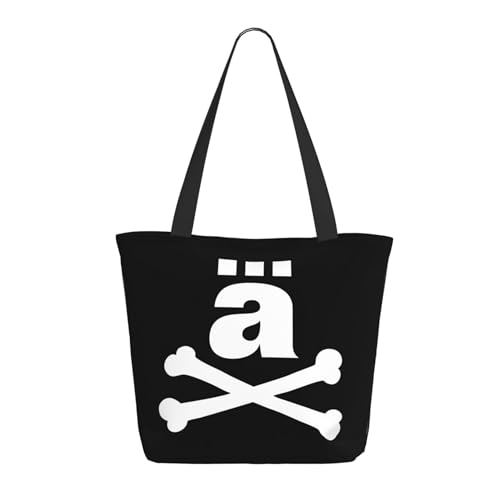 SAIOKSIT Frauen Arzte Rock Band Die Schultertasche Tüte großem Fassungsvermögen modernem Stil leichtgewichtig und haltbar ideal für Mädchen Mamas Freunde und Lehrerinnen. von SAIOKSIT