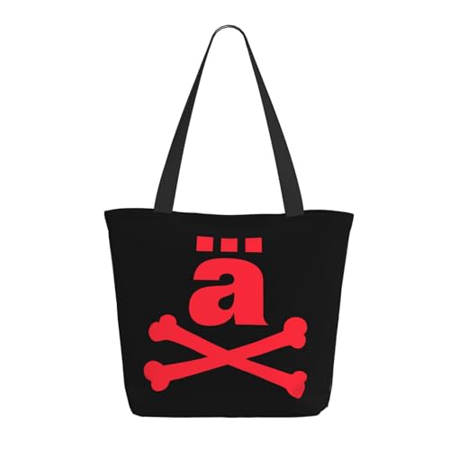 SAIOKSIT Frauen Arzte Rock Band Die Schultertasche Tüte großem Fassungsvermögen modernem Stil leichtgewichtig und haltbar ideal für Mädchen Mamas Freunde und Lehrerinnen. von SAIOKSIT