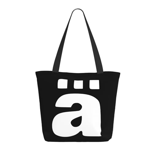 SAIOKSIT Frauen Arzte Rock Band Die Schultertasche Tüte großem Fassungsvermögen modernem Stil leichtgewichtig und haltbar ideal für Mädchen Mamas Freunde und Lehrerinnen. von SAIOKSIT