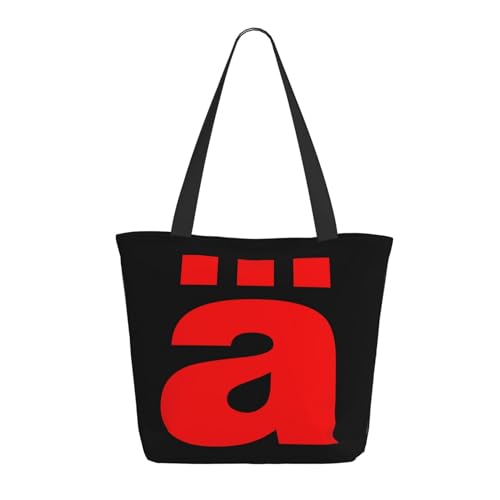 SAIOKSIT Frauen Arzte Rock Band Die Schultertasche Tüte großem Fassungsvermögen modernem Stil leichtgewichtig und haltbar ideal für Mädchen Mamas Freunde und Lehrerinnen. von SAIOKSIT