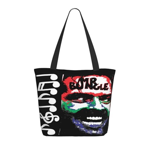 SAIOKSIT Frauen Bungle-Rock Band Mr Schultertasche Tüte großem Fassungsvermögen modernem Stil leichtgewichtig und haltbar ideal für Mädchen Mamas Freunde und Lehrerinnen. von SAIOKSIT