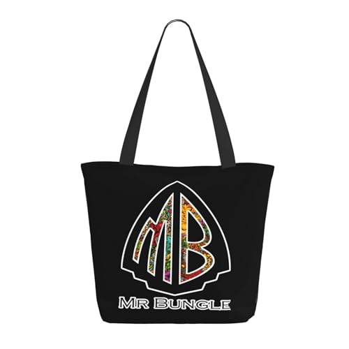 SAIOKSIT Frauen Bungle-Rock Band Mr Schultertasche Tüte großem Fassungsvermögen modernem Stil leichtgewichtig und haltbar ideal für Mädchen Mamas Freunde und Lehrerinnen. von SAIOKSIT