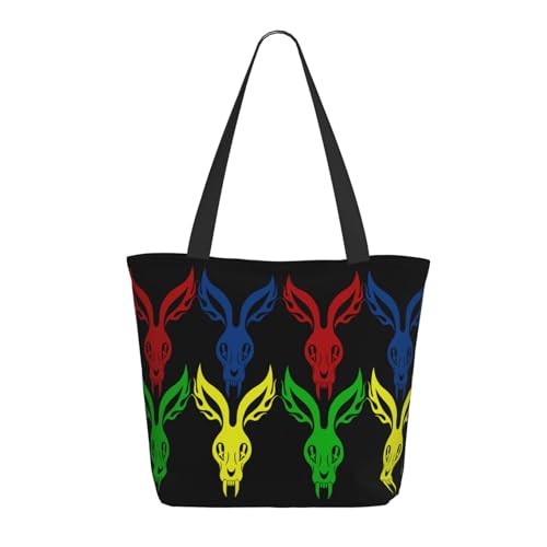 SAIOKSIT Frauen Bungle-Rock Band Mr Schultertasche Tüte großem Fassungsvermögen modernem Stil leichtgewichtig und haltbar ideal für Mädchen Mamas Freunde und Lehrerinnen. von SAIOKSIT