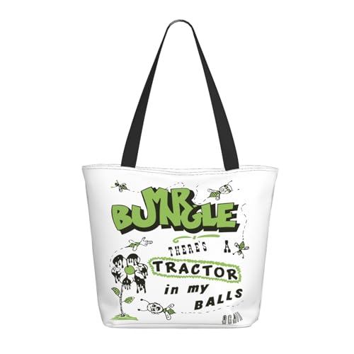 SAIOKSIT Frauen Bungle-Rock Band Mr Schultertasche Tüte großem Fassungsvermögen modernem Stil leichtgewichtig und haltbar ideal für Mädchen Mamas Freunde und Lehrerinnen. von SAIOKSIT