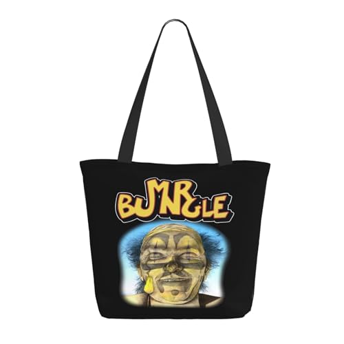 SAIOKSIT Frauen Bungle-Rock Band Mr Schultertasche Tüte großem Fassungsvermögen modernem Stil leichtgewichtig und haltbar ideal für Mädchen Mamas Freunde und Lehrerinnen. von SAIOKSIT