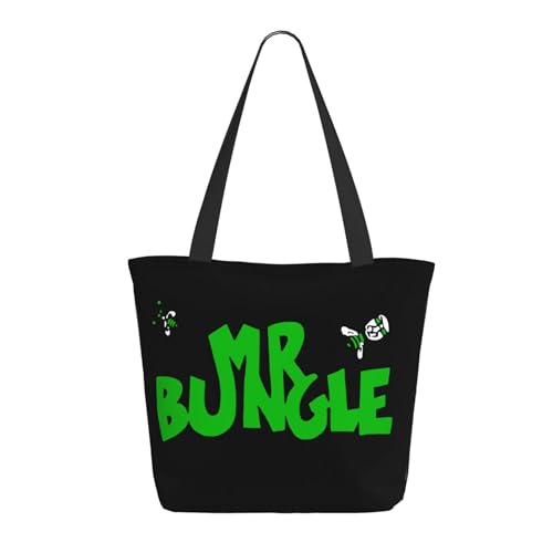 SAIOKSIT Frauen Bungle-Rock Band Mr Schultertasche Tüte großem Fassungsvermögen modernem Stil leichtgewichtig und haltbar ideal für Mädchen Mamas Freunde und Lehrerinnen. von SAIOKSIT