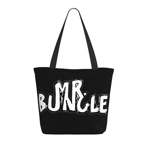 SAIOKSIT Frauen Bungle-Rock Band Mr Schultertasche Tüte großem Fassungsvermögen modernem Stil leichtgewichtig und haltbar ideal für Mädchen Mamas Freunde und Lehrerinnen. von SAIOKSIT