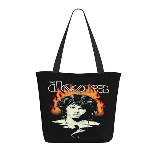 SAIOKSIT Frauen Jim Singer M*orrison Door Schultertasche Tüte großem Fassungsvermögen modernem Stil leichtgewichtig und haltbar ideal für Mädchen Mamas Freunde und Lehrerinnen. von SAIOKSIT