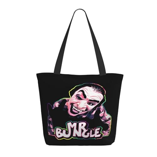 SAIOKSIT Frauen Mr Rock Band Bungle Schultertasche Tüte großem Fassungsvermögen modernem Stil leichtgewichtig und haltbar ideal für Mädchen Mamas Freunde und Lehrerinnen. von SAIOKSIT