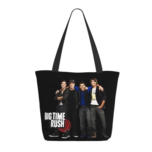 SAIOKSIT Frauen Music Rock Band Schultertasche Tüte großem Fassungsvermögen modernem Stil leichtgewichtig und haltbar ideal für Mädchen Mamas Freunde und Lehrerinnen. von SAIOKSIT