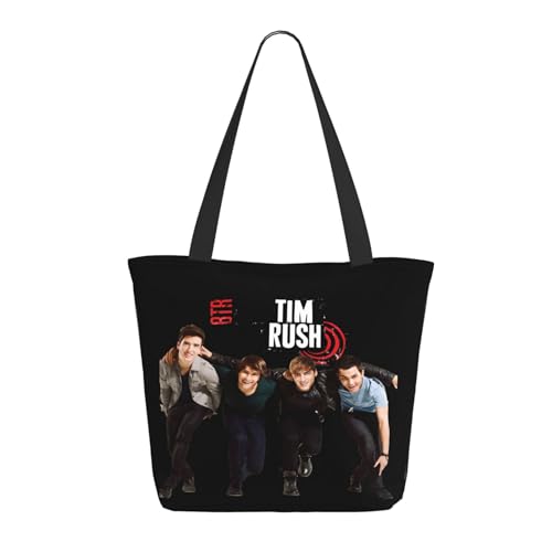 SAIOKSIT Frauen Music Rock Band Schultertasche Tüte großem Fassungsvermögen modernem Stil leichtgewichtig und haltbar ideal für Mädchen Mamas Freunde und Lehrerinnen. von SAIOKSIT