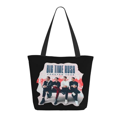 SAIOKSIT Frauen Music Rock Band Schultertasche Tüte großem Fassungsvermögen modernem Stil leichtgewichtig und haltbar ideal für Mädchen Mamas Freunde und Lehrerinnen. von SAIOKSIT