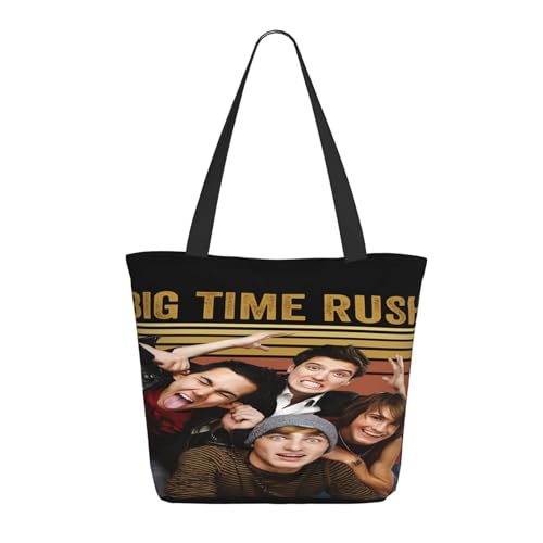 SAIOKSIT Frauen Music Rock Band Schultertasche Tüte großem Fassungsvermögen modernem Stil leichtgewichtig und haltbar ideal für Mädchen Mamas Freunde und Lehrerinnen. von SAIOKSIT