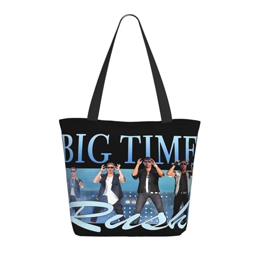 SAIOKSIT Frauen Music Rock Band Schultertasche Tüte großem Fassungsvermögen modernem Stil leichtgewichtig und haltbar ideal für Mädchen Mamas Freunde und Lehrerinnen. von SAIOKSIT