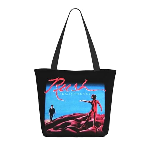 SAIOKSIT Frauen Rush Schultertasche Tüte 1 Rock Band großem Fassungsvermögen modernem Stil leichtgewichtig und haltbar ideal für Mädchen Mamas Freunde und Lehrerinnen. von SAIOKSIT