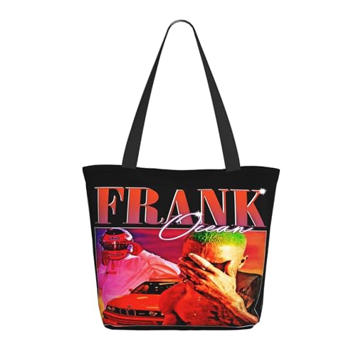 SAIOKSIT Frauen frank Singer ocean rapper Schultertasche Tüte großem Fassungsvermögen modernem Stil leichtgewichtig und haltbar ideal für Mädchen Mamas Freunde und Lehrerinnen. von SAIOKSIT