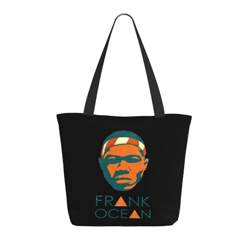 SAIOKSIT Frauen frank Singer ocean rapper Schultertasche Tüte großem Fassungsvermögen modernem Stil leichtgewichtig und haltbar ideal für Mädchen Mamas Freunde und Lehrerinnen. von SAIOKSIT