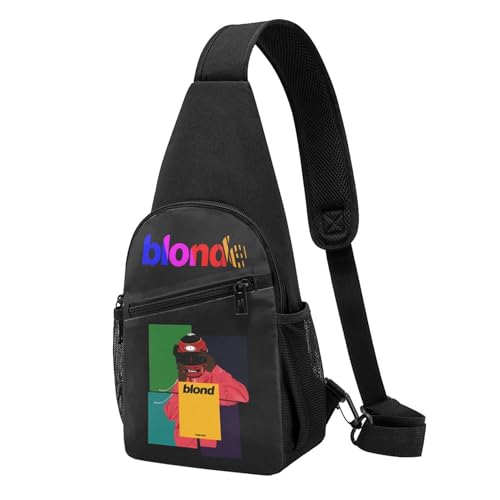 SAIOKSIT Unisex frank Singer ocean rapper Brusttaschen Retro-Tierprint Schultertaschen Leichte Reisebegleiter für Stadtentdeckungen & Wandertouren von SAIOKSIT