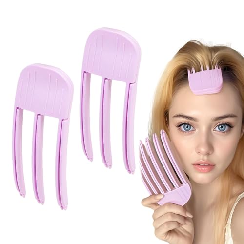 SAISAIXU Volumen-Haarwurzel-Lifting-Kamm-Set, Haarwurzel-Volumen-Clip, breites Zahndesign für einen natürlichen und prallen Stil, Lockenwickler für Damen SAISAIXU Volumen-Haarwurzel-Lifting-Kamm-Set, Haarwurzel-Volumen-Clip, breites Zahndesign für einen natürlichen und prallen Stil, Lockenwickler für Damen von SAISAIXU