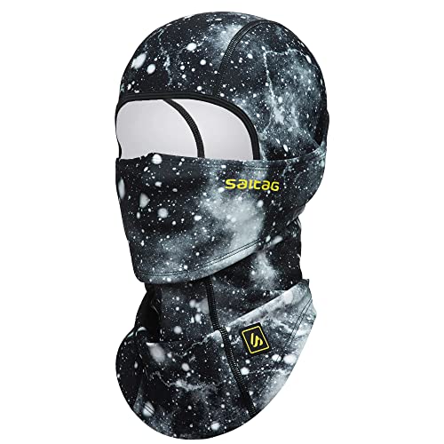 SAITAG Sturmhaube Skimaske Balaclava Warme Winter Gesichtshaube, Sturmmaske Ski Snowboard Motorrad Sturmhauben Outdoor Arbeit Herren- und Damenmasken von SAITAG