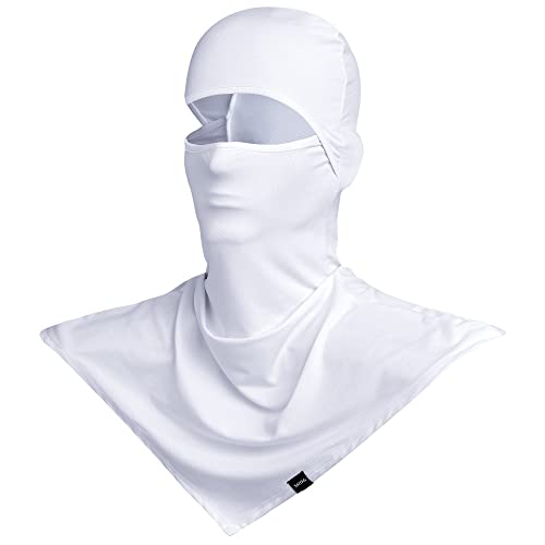 Sturmhaube Sommer Balaclava Motorrad Full Face Cover, Winddichte Atmungsaktive Motorrad Kapuze Helm Liner, Gesichtsmaske Summer Arbeiten im Freien Gartenarbeit Radfahren von SAITAG