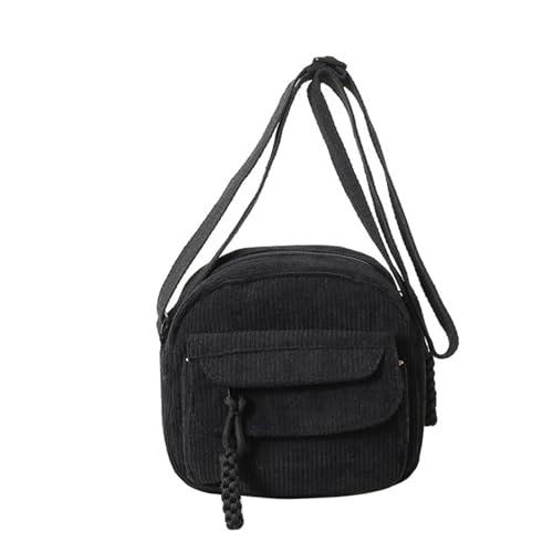 SAKEIOU 2024 NEUE Schultertaschen Cord Umhängetasche Handytasche für Mädchen Frauen Mode Umhängetasche Quadratische Tasche von SAKEIOU