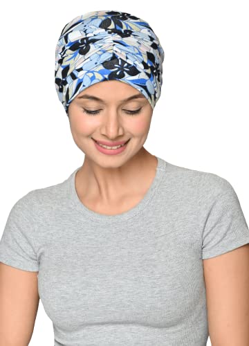 SAKUCHI Chemo Mütze Krebs Kopfbedeckung für Frauen Seidig weiche Bambus Mützen für Haarausfall, Kunstseide von SAKUCHI