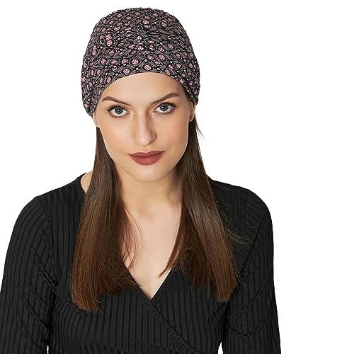 SAKUCHI Chemo Mütze Krebs Kopfbedeckung für Frauen Seidig weiche Bambus Mützen für Haarausfall, Kunstseide von SAKUCHI