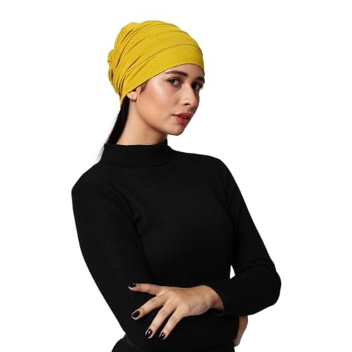 SAKUCHI Damen Chemo Bambus Slouchy Snood Beanie Turban von SAKUCHI