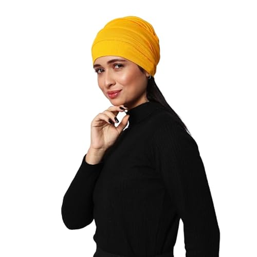 SAKUCHI Damen Chemo Bambus Slouchy Snood Beanie Turban von SAKUCHI