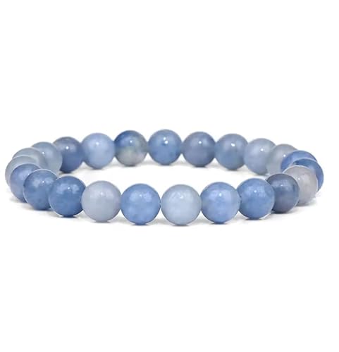 SAKURRDD Handgefertigtes 8mm Natursteinperlen Armband Männer Yoga Mala Perlenarmband for Frauen,Blau,21CM/183 SAKURRDD Handgefertigtes 8mm Natursteinperlen Armband Männer Yoga Mala Perlenarmband for Frauen,Blau,21CM/183 von SAKURRDD