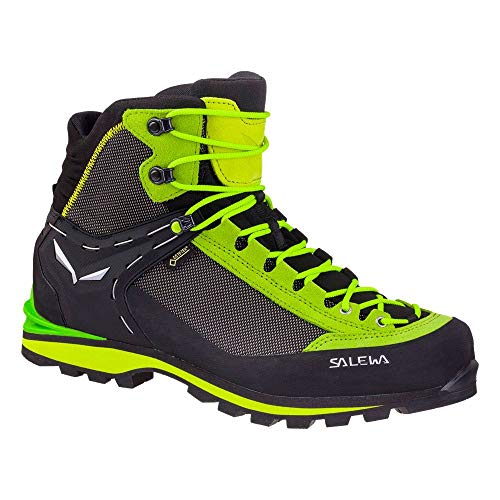 Salewa MS Crow Gore-TEX Herren Trekking- & Wanderstiefel, Grün (Cactus/Sulphur Spring), 42.5 EU von Salewa