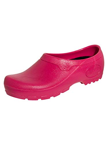SALIHA® Gartenclogs Multi Clog geschlossen Himbeere 38 von SALIHA