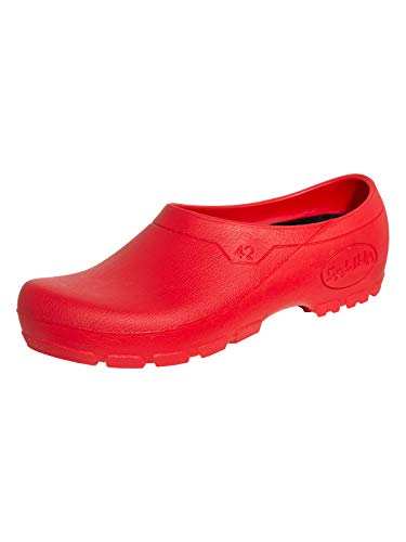 SALIHA® Gartenclogs Mutli Clog geschlossen rot 43 von SALIHA