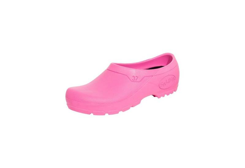 SALIHA ® Gartenclog Multi Clog geschlossen pink Sandale von SALIHA