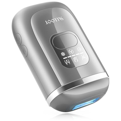 22J IPL Geräte Haarentfernung für Damen, 78W Dual-Pulse IGBT & 4°C Saphir-Eis-Kühlung Indolore, Dauerhaft laser haarentfernung zuhause für Bikini, Gesicht, Achseln, Leichter und Stärker für Unterwegs 22J IPL Geräte Haarentfernung für Damen, 78W Dual-Pulse IGBT & 4°C Saphir-Eis-Kühlung Indolore, Dauerhaft laser haarentfernung zuhause für Bikini, Gesicht, Achseln, Leichter und Stärker für Unterwegs von SALLOOT