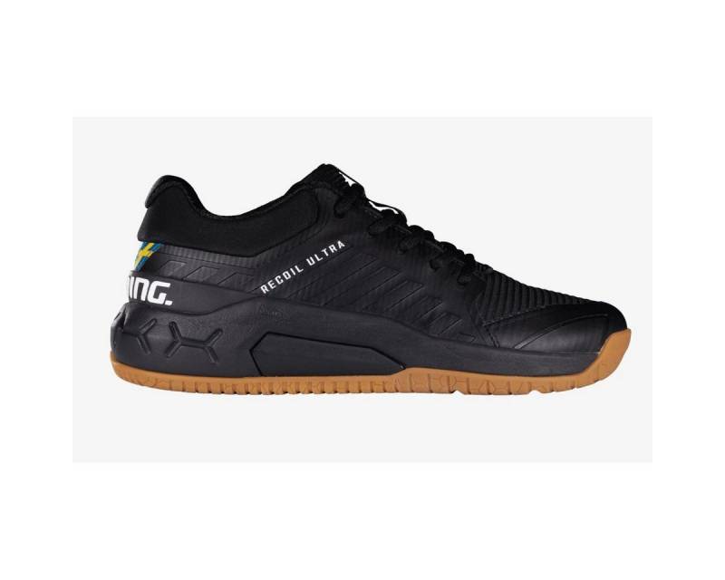 SALMING Hallen-Indoorschuhe Recoil Ultra Stabilität/Dämpfung schwarz Herren Badmintonschuh von SALMING
