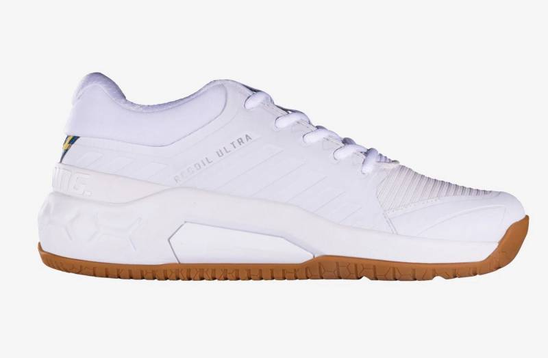 SALMING Hallen-Indoorschuhe Recoil Ultra WL Stabilität/Dämpfung weiss/weiss Badmintonschuh von SALMING