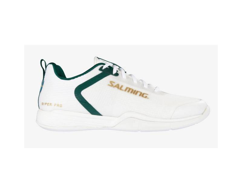 SALMING Hallen-Indoorschuhe Viper Pro Leichtigkeit/Beweglichkeit weiss/grün Badmintonschuh von SALMING