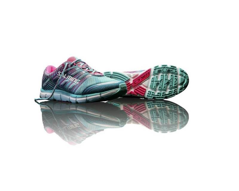 SALMING Miles grün Damen Laufschuh von SALMING