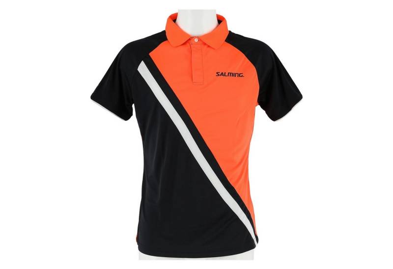 SALMING Poloshirt Performance schwarz/rot Herren von SALMING