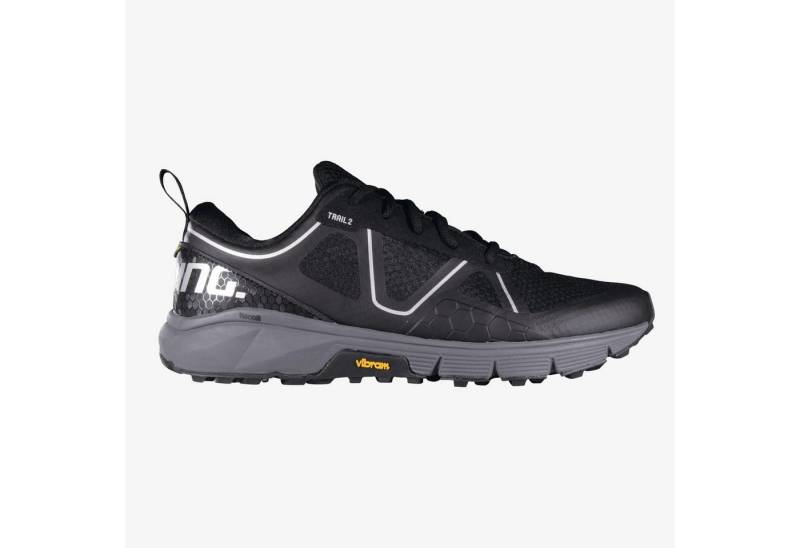 SALMING Recoil Trail 2 (Vibram Sohle) schwarz Herren Laufschuh von SALMING