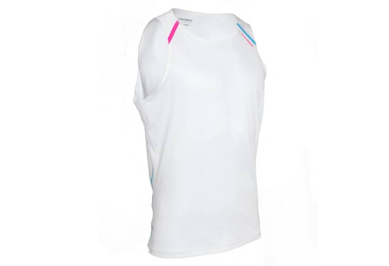SALMING Tanktop Sport-Tank Pitea Singlet (ärmellos) weiss Herren von SALMING